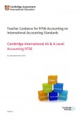 Teacher Guidance for 9706 Accounting on International Accounting Standards
