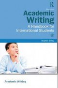 Academic Writing : A Handbook for International Students