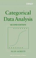 Categorical Data Analysis