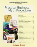Business math handbook to accompany : practical business math procedures