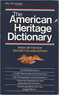 The american heritage dictionary