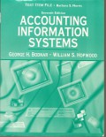 Accounting information systems : test item file