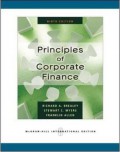 Principles of corporate finance