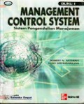 Management control system = sistem pengendalian manajemen :  buku 1