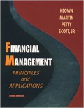 Financial management : principles and applications