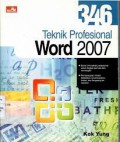 346 teknik profesional Word 2007