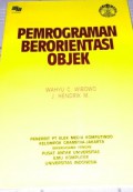 Pemrograman berorientasi objek