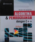 Algoritma & pemrograman dengan C++