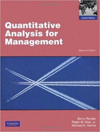 Quantitative analysis for management