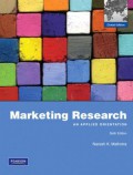 Marketing research : an applied orientation