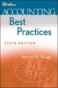 Accounting best practices