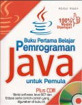 Buku pertama belajar pemrograman Java untuk pemula