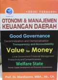 Otonomi & Manajemen Keuangan Daerah