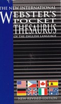 The New International Webster's Pocket Thesaurus of the English Language