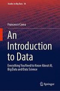 An introduction to data : everything you need to know about AI, big data and data science