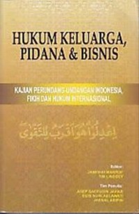 Hukum keluarga, pidana dan ekonomi