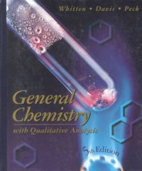 Image of General chemistry with qualitative analysis