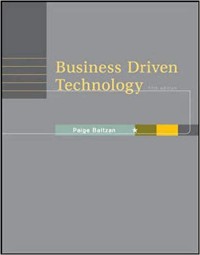Business driven technology