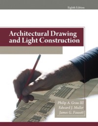 Image of Architectural drawing and light construction