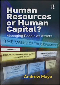 Image of Human resources or human capital : managing people as assets