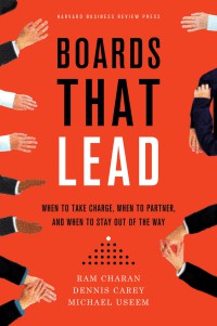 Image of Boards that lead : when to take charge, when to partner, and when to stay out of the way