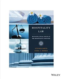 Image of Hospitality law : managing legal issues in the hospitality industry