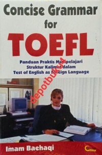 Concise grammar for TOEFL