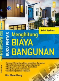 Image of Buku pintar menghitung biaya bangunan