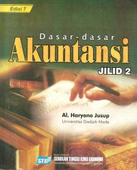 Image of Dasar-dasar akuntansi : jilid 2