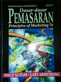 Image of Dasar-dasar pemasaran : principles of marketing : jilid 2