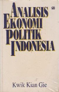Image of Analisis ekonomi politik Indonesia