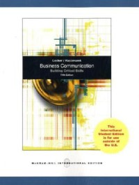 Image of Business communication : building critical skills
