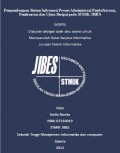 Pengembangan Sistem Informasi Proses Administrasi Pendaftaraan, Pembuatan dan Ujian Skripsi pada STMIK JIBES